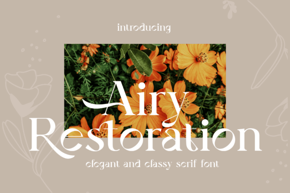 Airy Restoration: A Serif Typeface Built for Campaign Impact