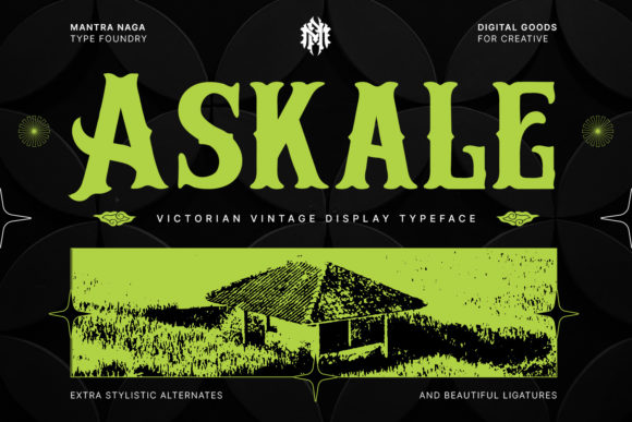 Askale: A Victorian Blackletter Font for Web Design Projects