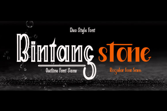 Bintang Stone Duo: A Versatile Sans Serif Font for Campaign Design