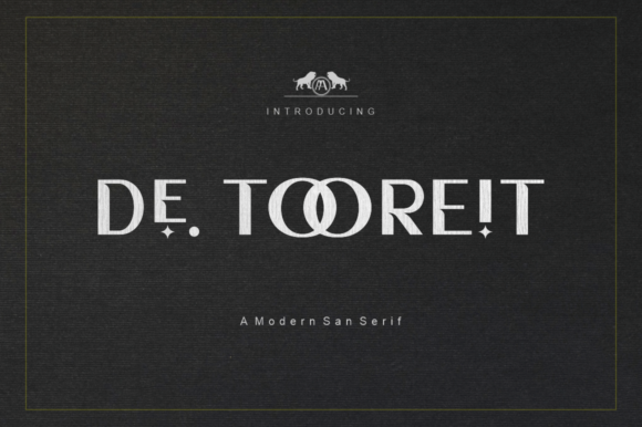 De Tooreit: A Modern Sans Serif for Editorial Storytelling