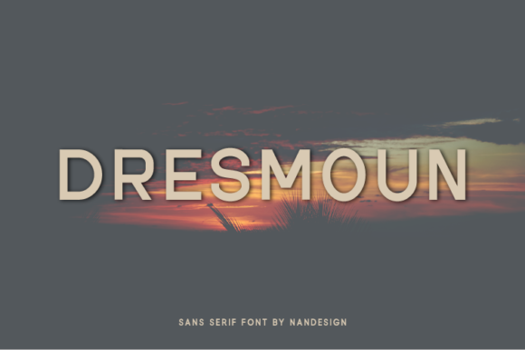 Dresmoun: A Sans Serif Font That Found Its Place in a Real Branding Project