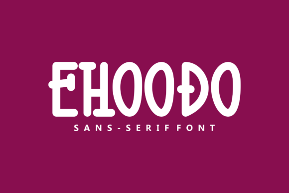 Ehoodo Serif Font for Clean Editorial Design and Branding
