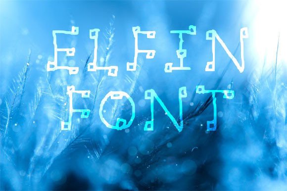 Elfin Font Review: A Whimsical Typeface for Handcrafted Brands
