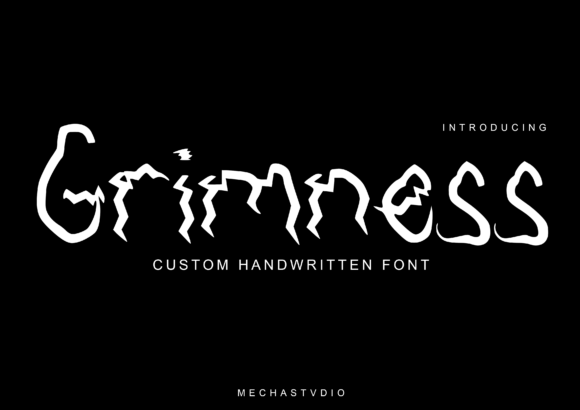 Grimness: A Display Typeface for Real Project Work