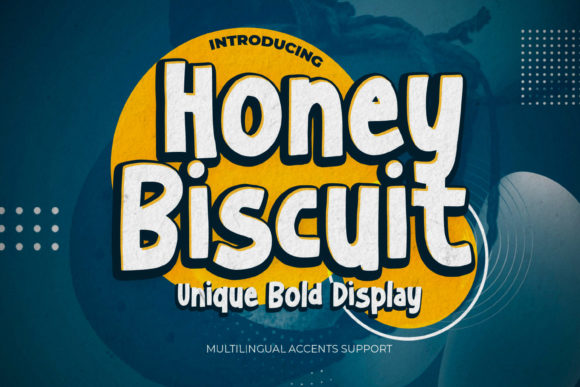 Honey Biscuit: A Bold Display Font for Modern Web Design