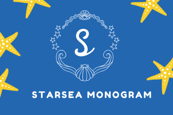 How Starsea Monogram Brings Summer to Editorial Design