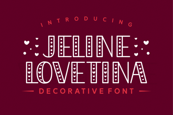 Jeline Valentina: A Decorative Font for Web Designers