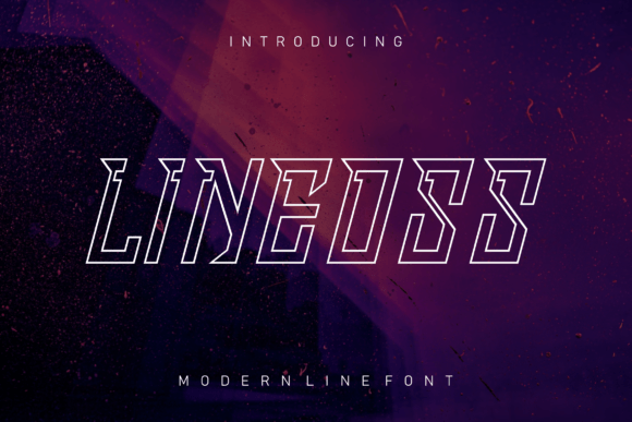 Lineoss: A Modern Slab Serif Font for Editorial Design