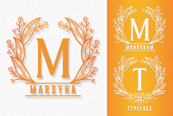 Marsyha: A Decorative Serif Font for Digital Branding