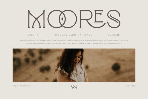 Moores: A Serif Font That Earns Its Place in Your Work