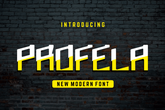 Profela: Elegant Sans Serif for Modern Brand Identity
