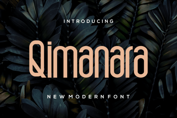 Qimanara: A Modern Sans Serif Font for Clean Web Layouts