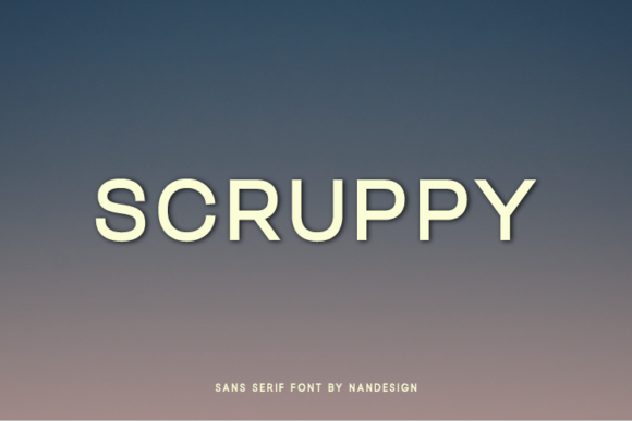 Scruppy: A Clean Sans Serif Font for Thoughtful Editorial Design