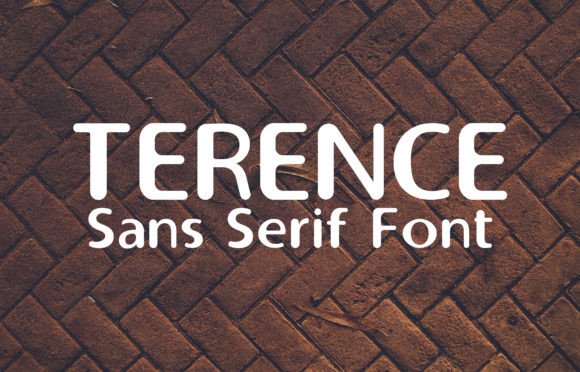 Terence: A Friendly Sans Serif Font for Handmade Products