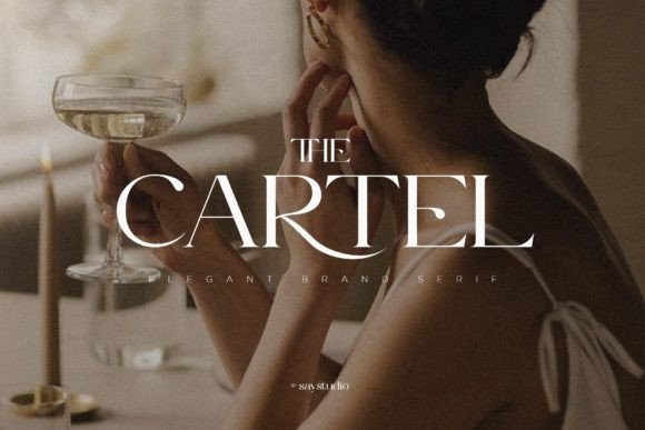 The Cartel: A Premium Serif Font That Gives Your Small Business an Instant Professional Edge