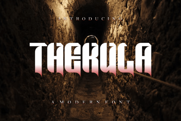 Thekula: A Serif Font That Balances Elegance and Modernity