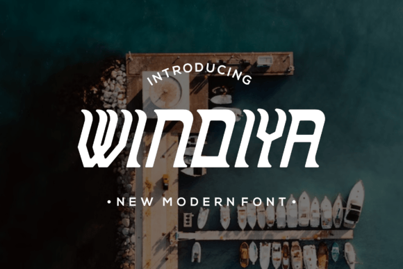 Windiya Font: A Slab Serif Built for Elegant Brand Identity