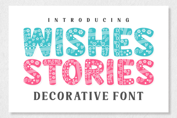Wishes Stories: A Playful Typeface for Modern Web Design
